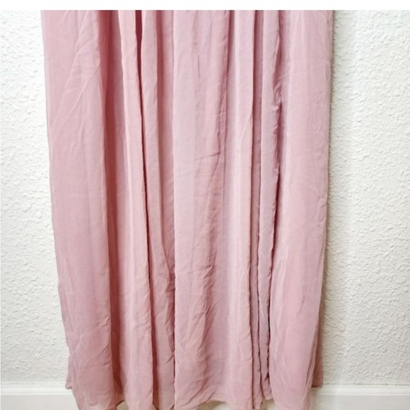 Lulus Strike A Minvera Dusty Pink Maxi Dress Women's Size XL - Picture 2 of 7